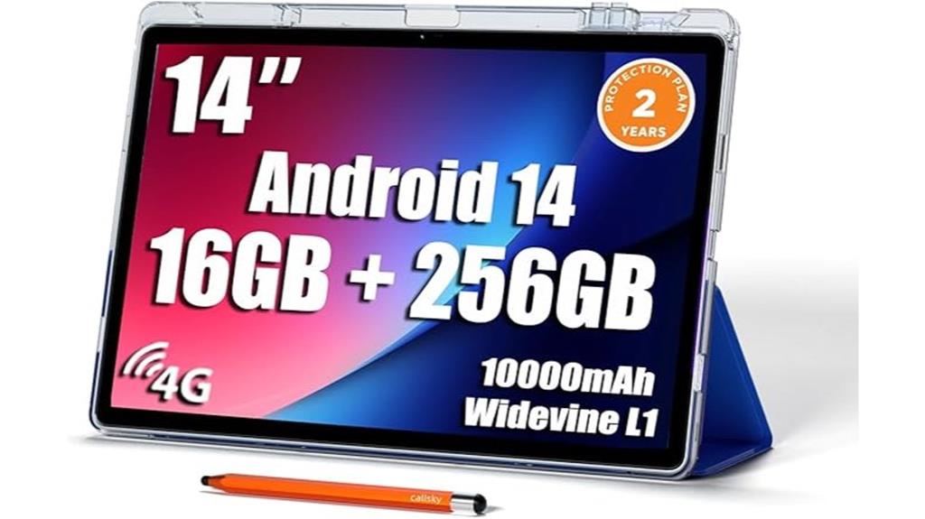 14 inch android tablet