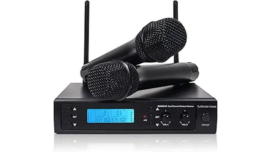 200 channel uhf wireless microphones