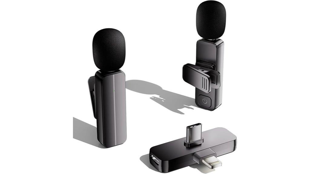 2 pack wireless microphones