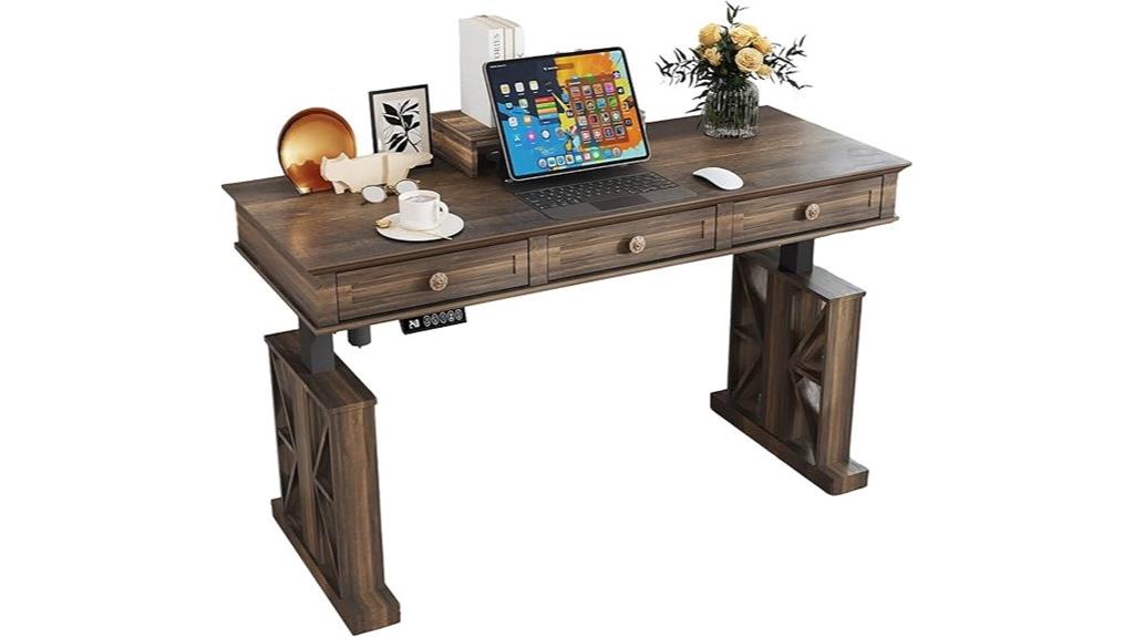 adjustable electric standing desk