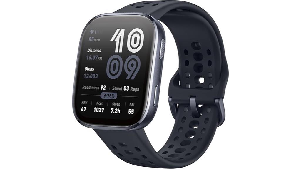 amazfit 46mm 14 day smartwatch