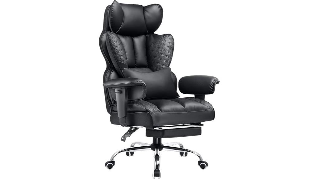 big tall ergonomic chair