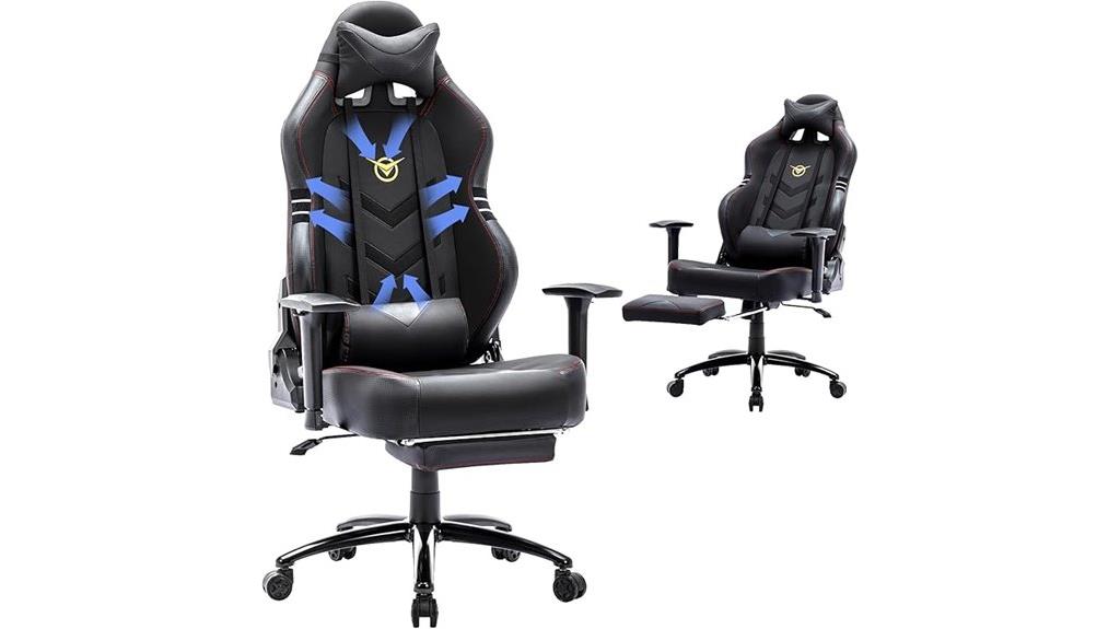 big tall ergonomic gaming