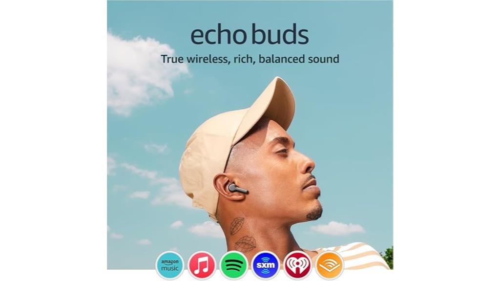 black amazon echo buds