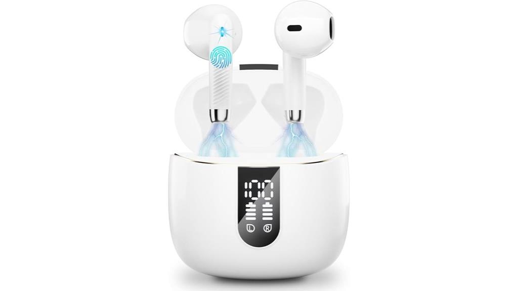 bluetooth 5 4 noise cancelling earbuds