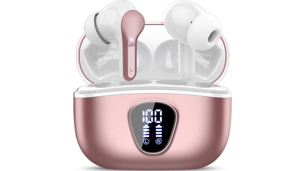 bluetooth 5 4 wireless earbuds
