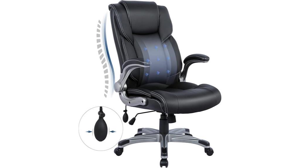 executive ergonomic leather chair