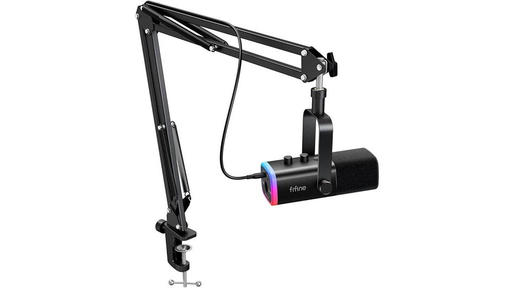fifine xlr usb microphone