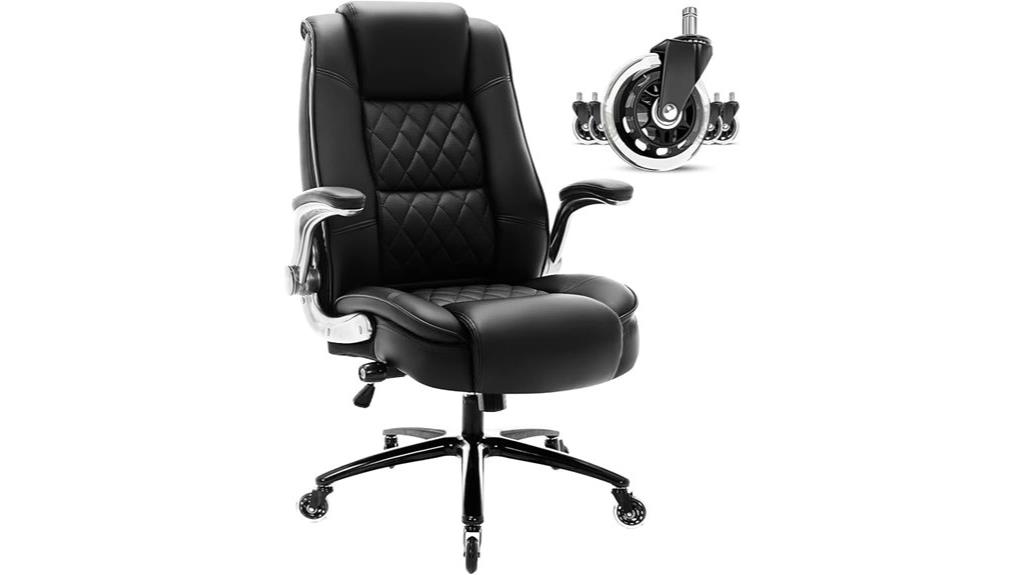 high back adjustable chair