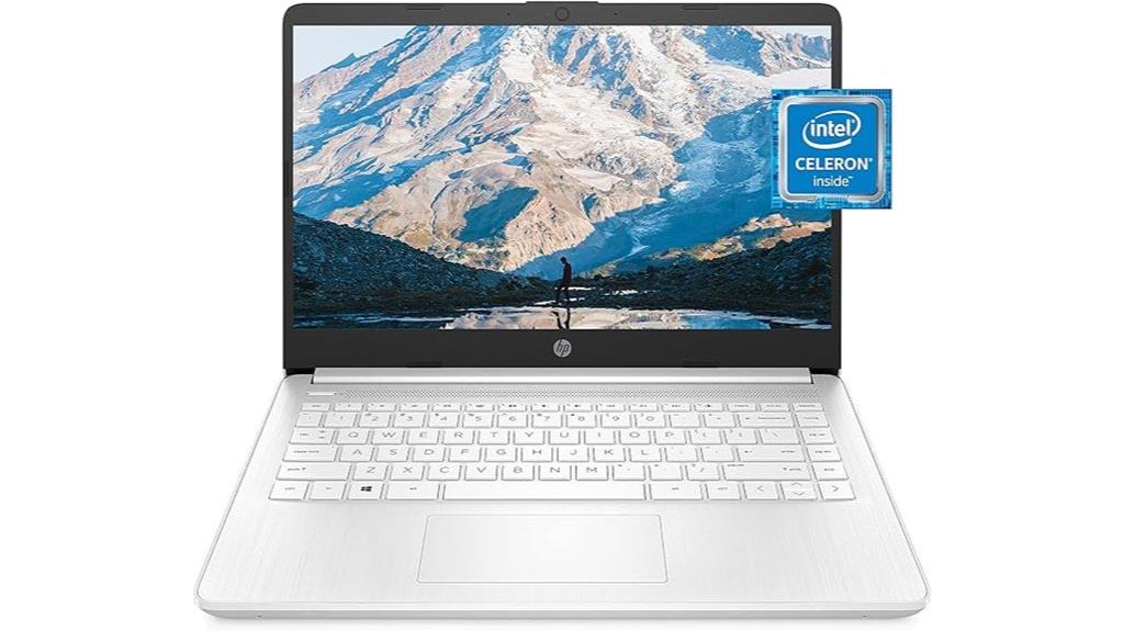 hp 14 inch celeron laptop