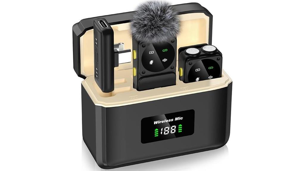 noise canceling mini microphone device