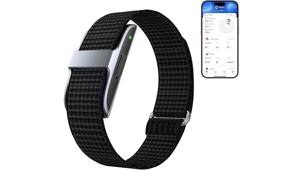 screenless smart health wristband