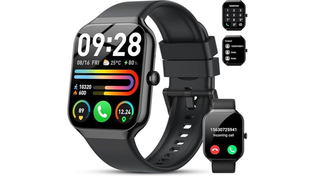 smart watch with call fitness