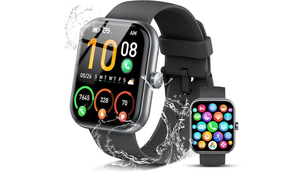 waterproof smart fitness watch
