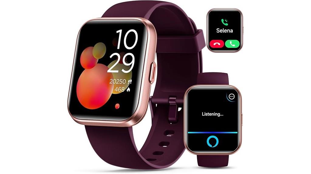 women s alexa fitness smartwatch