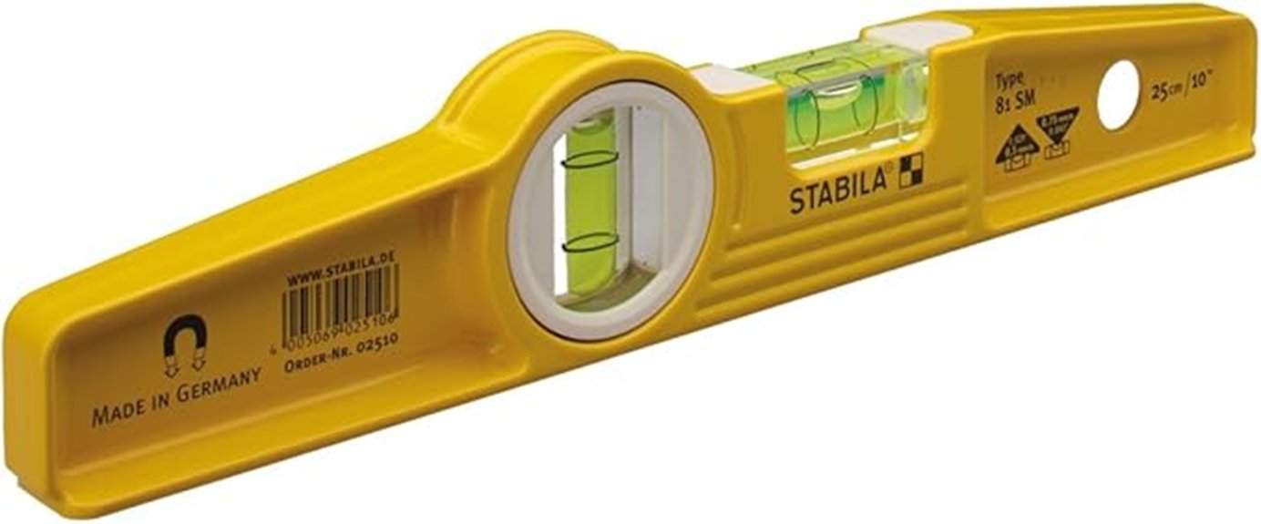 10 inch die cast magnetic level