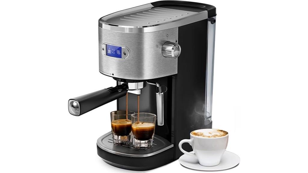 20 bar semi automatic espresso
