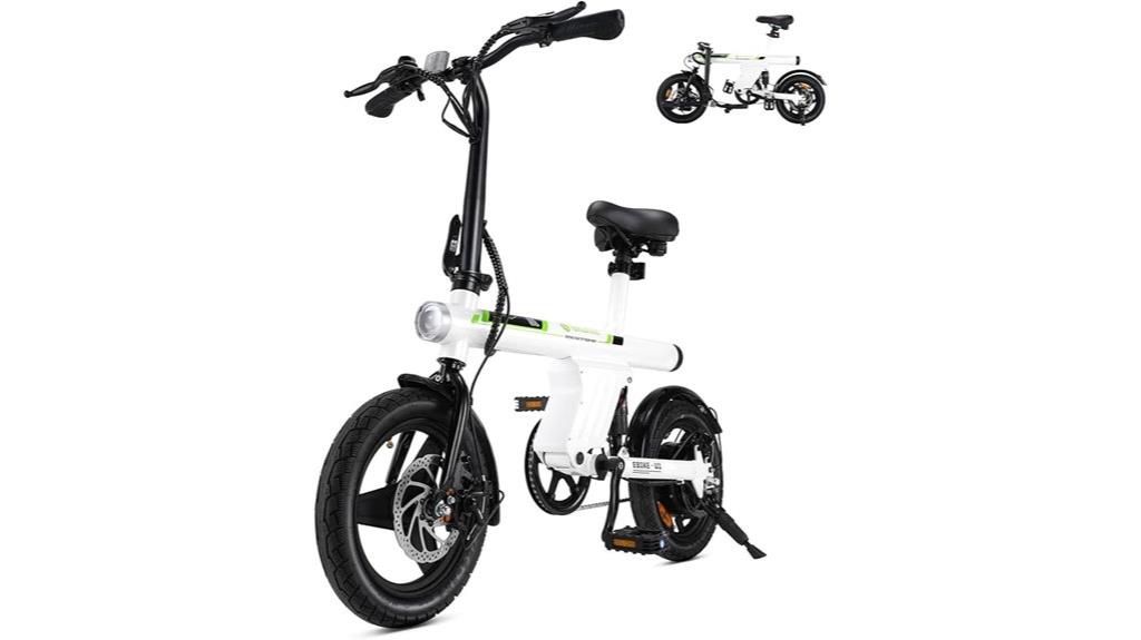 20mph folding electric bike
