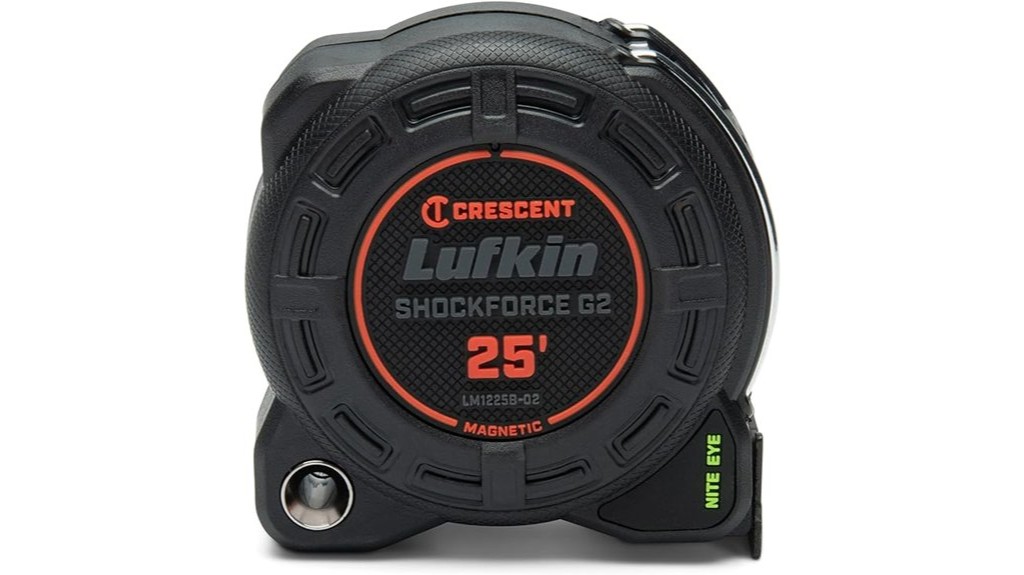 25 foot magnetic tape measure