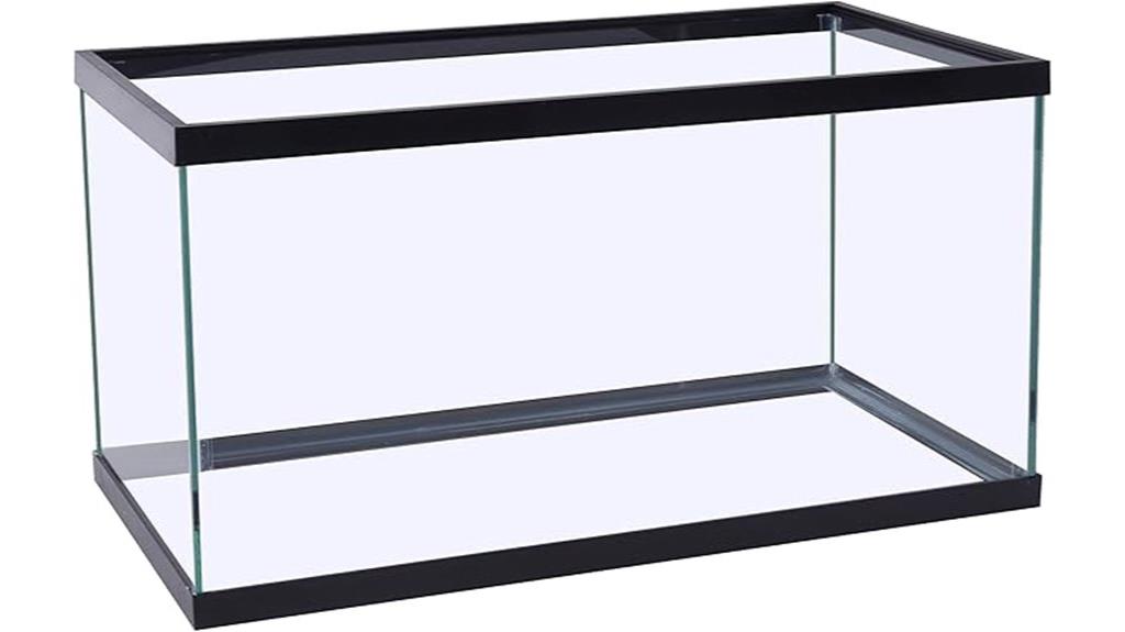 29 gallon rectangular aquarium