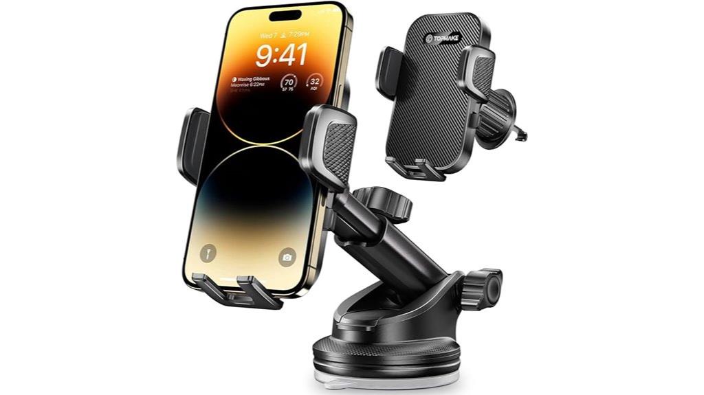 3 in 1 car phone mount