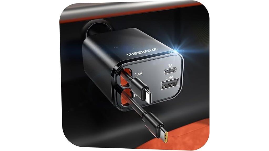 69w fast car charger