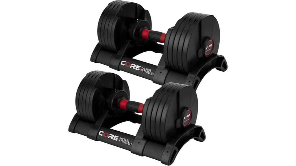 adjustable affordable fitness dumbbells