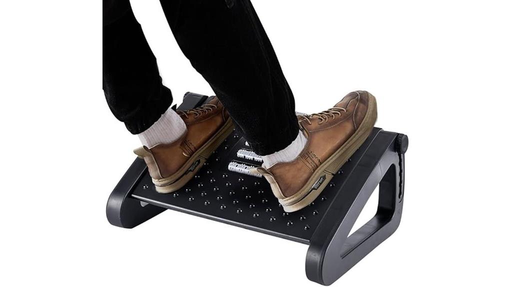adjustable ergonomic foot desk