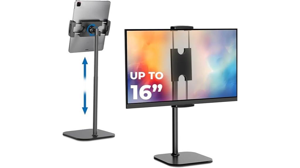 adjustable ipad desk stand