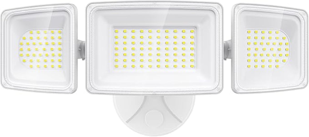 adjustable led security flood light