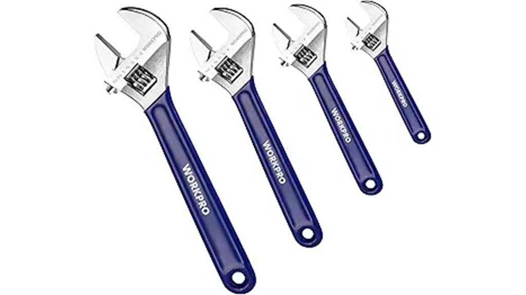 adjustable metric sae wrench set