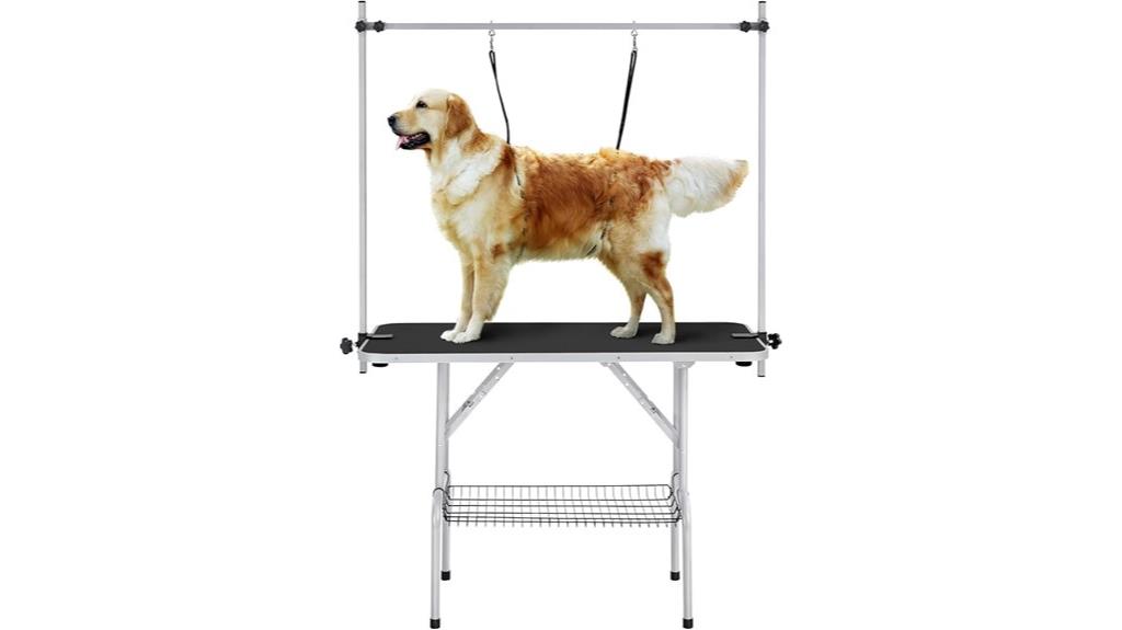 adjustable pet grooming table for dogs