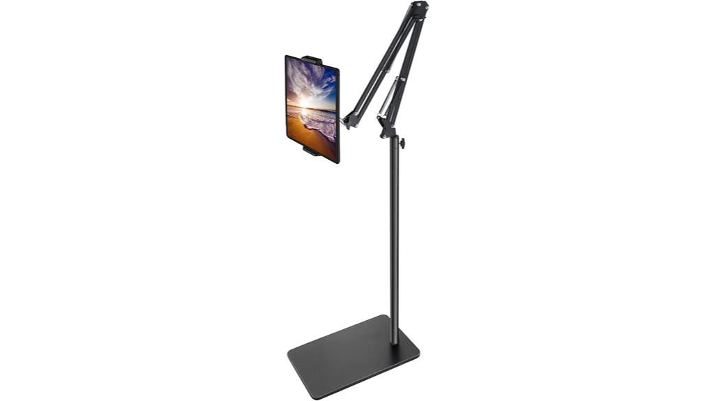 adjustable tablet holding stand