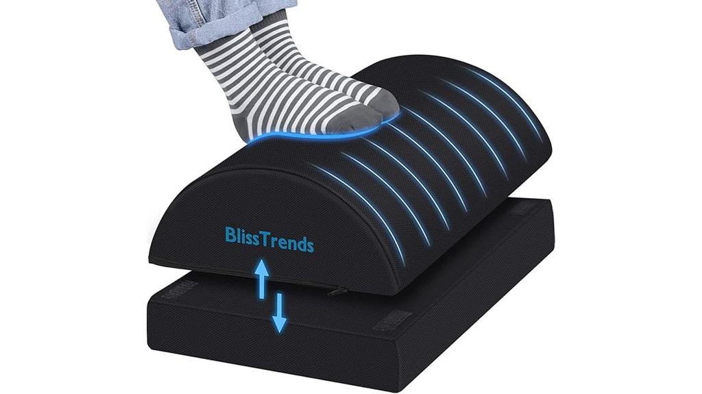 adjustable washable foot rest