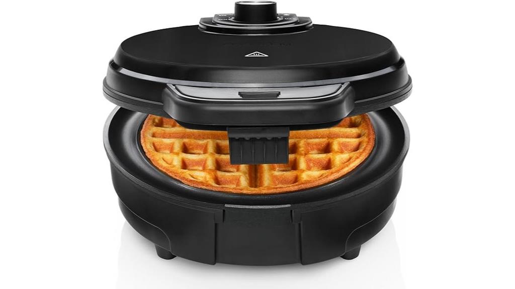 anti overflow belgian waffle maker