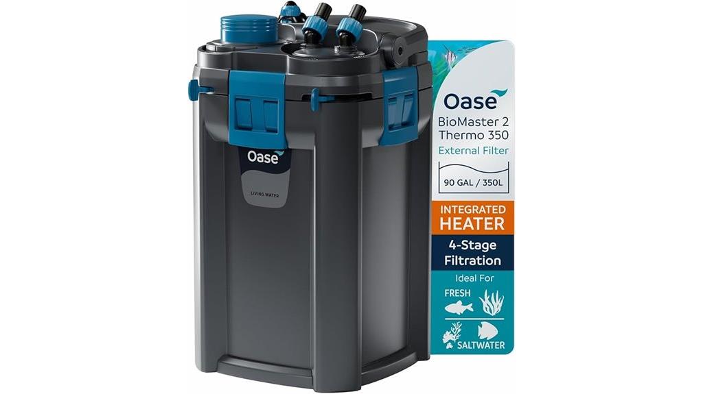 aquarium canister filter thermal biofiltration