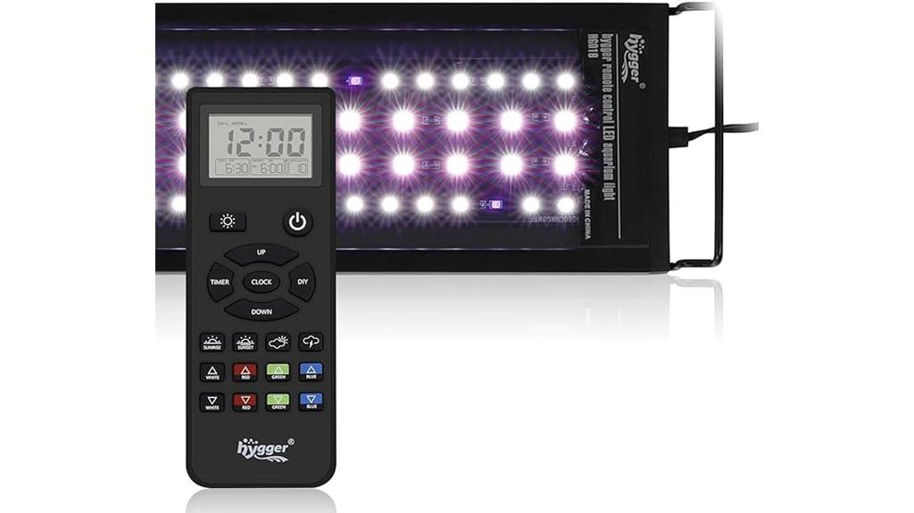 aquarium led light remote control