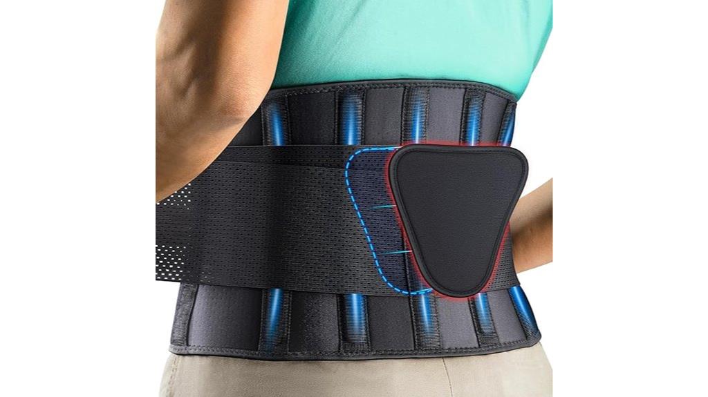 back pain support brace