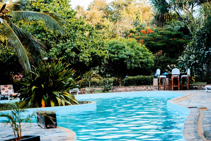 backyard oasis transformation garden beds