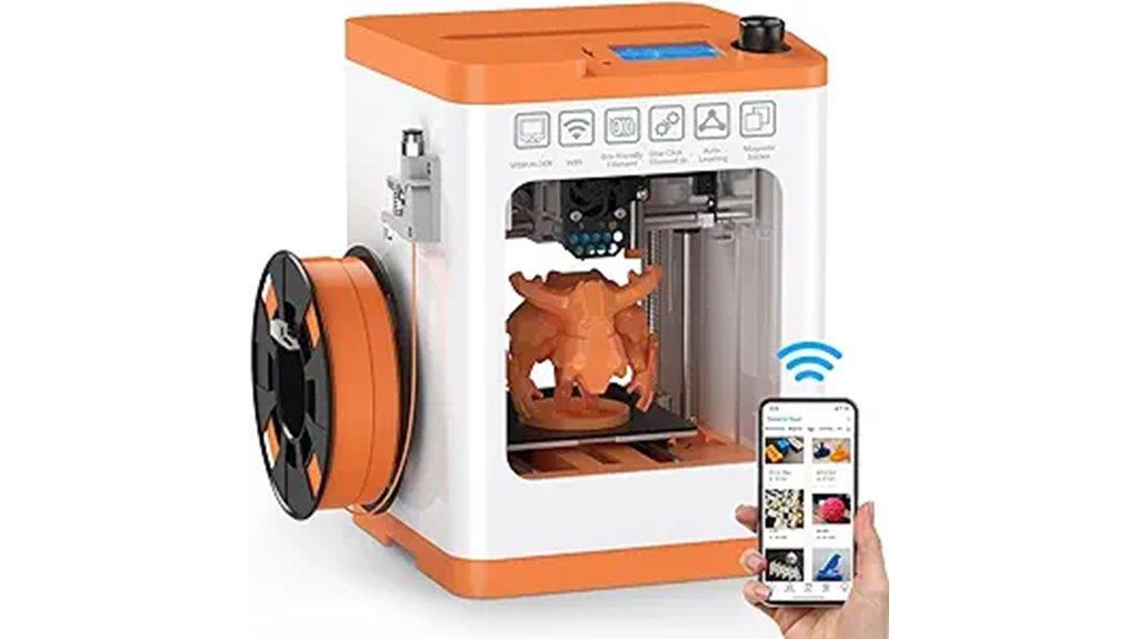beginner friendly cloud 3d printer