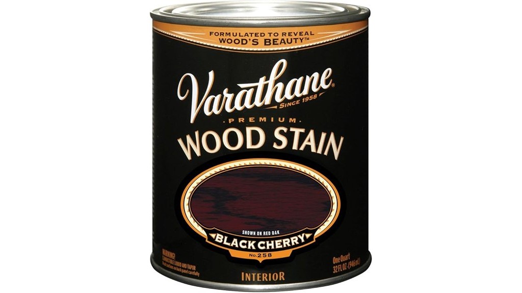 black cherry wood stain