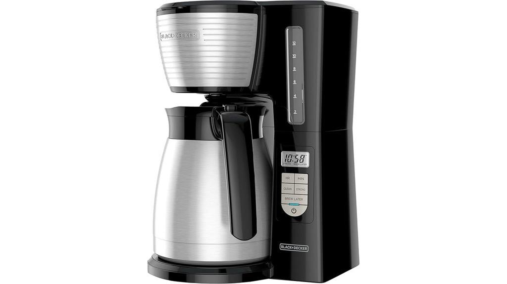 black decker 12 cup programmable