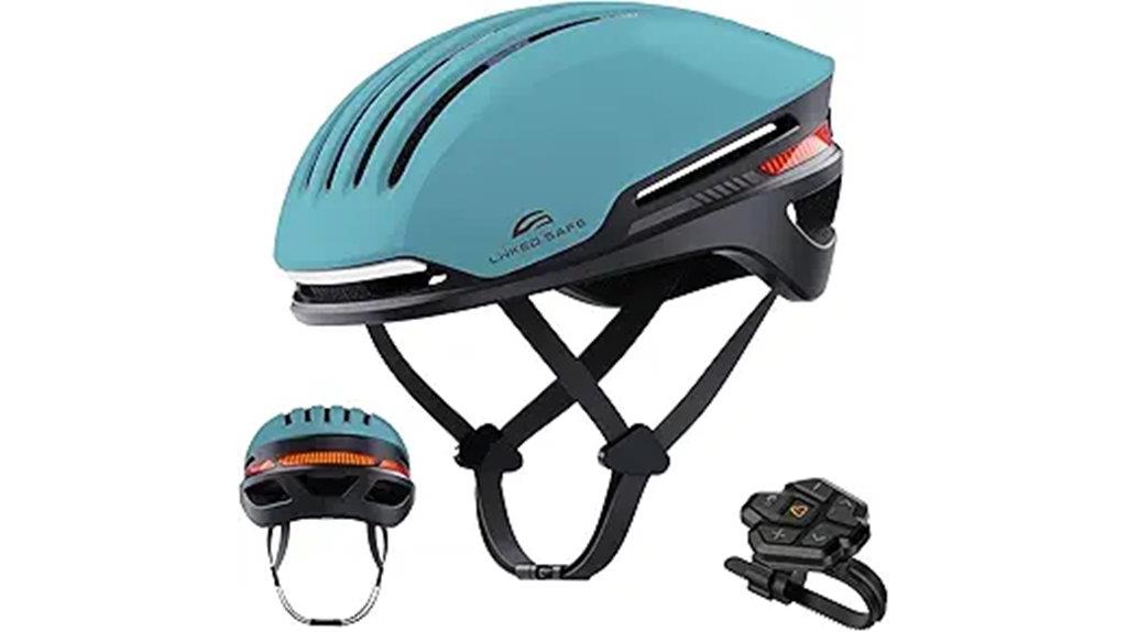bluetooth enabled smart bike helmet for adults