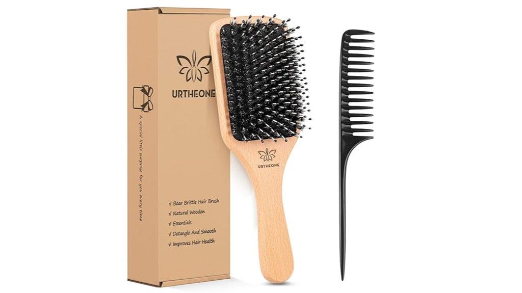 boar bristle hair brush