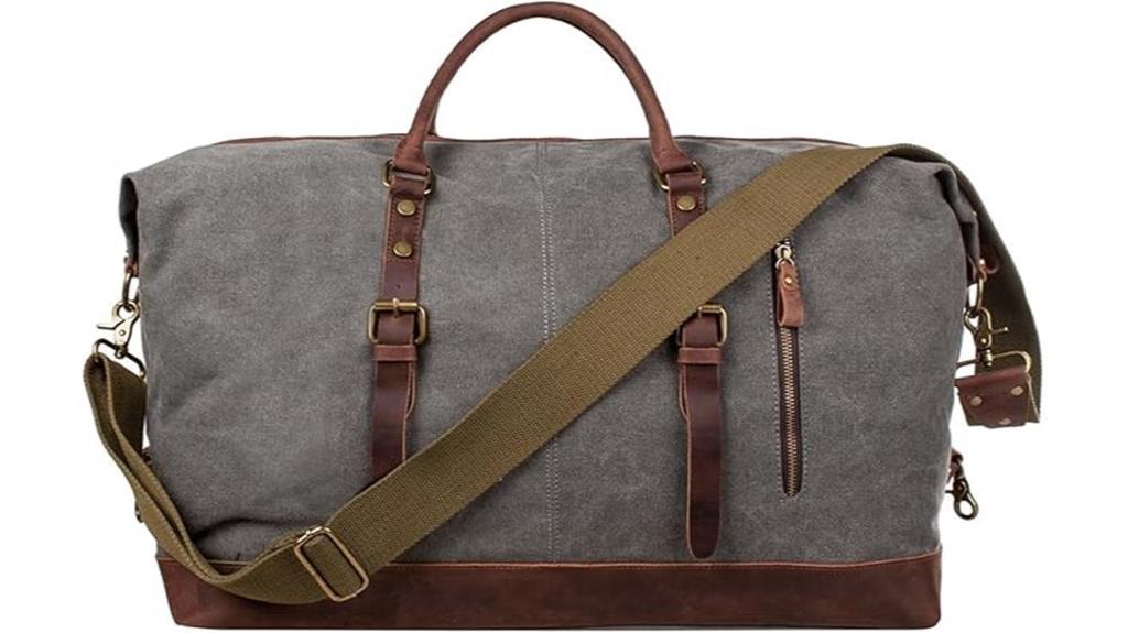 canvas travel bag