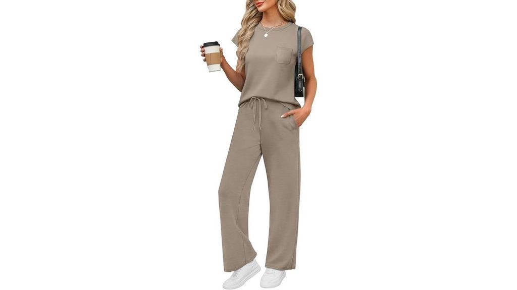 casual summer vacation outfit set