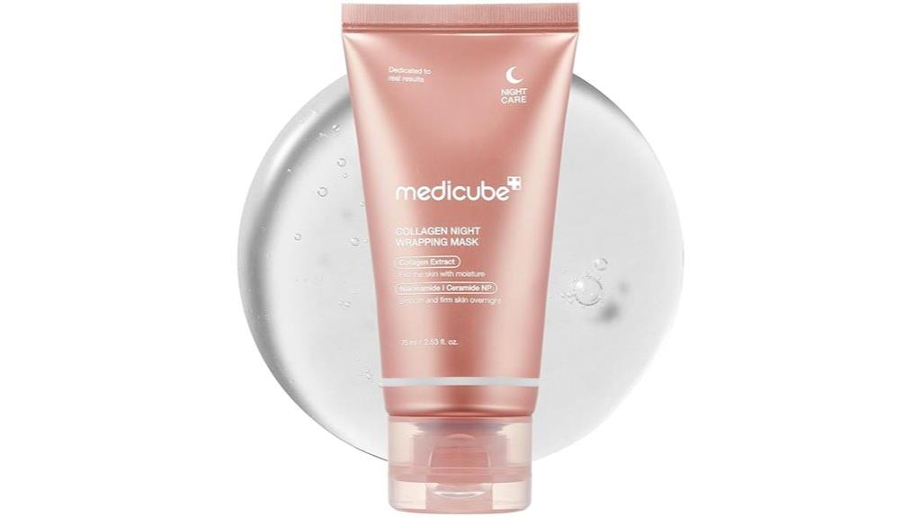 collagen infused overnight facial mask