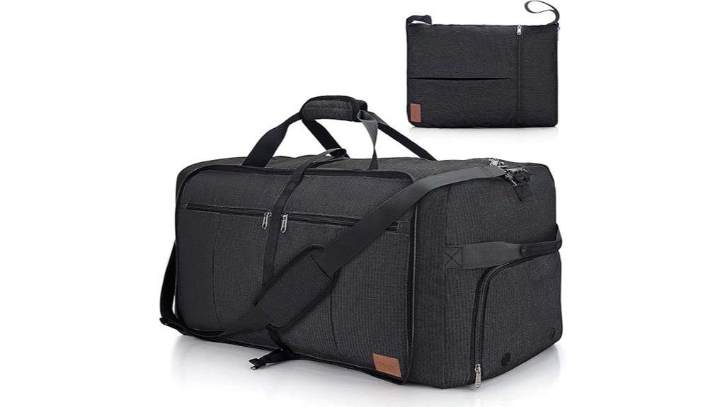 collapsible versatile luggage with dedicated storage