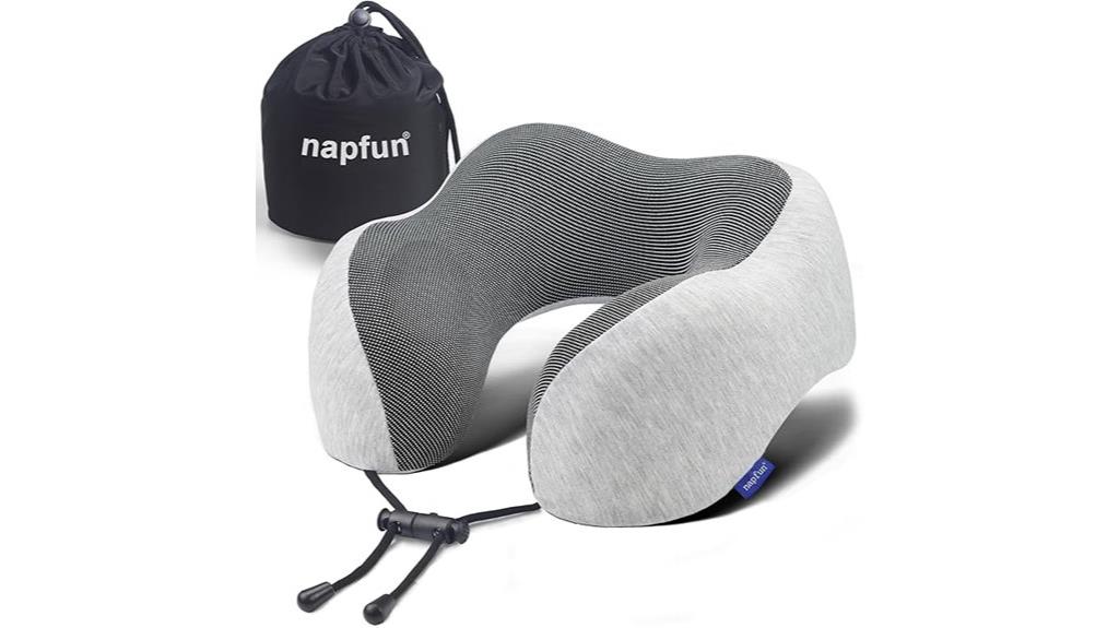 comfortable airplane neck support pillow
