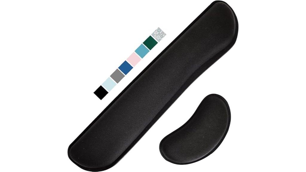 comfortable memory foam wrist support